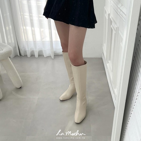 歐美辣妹尖頭長跟靴(正常版)